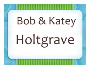 Bob and Katey Holtgrave